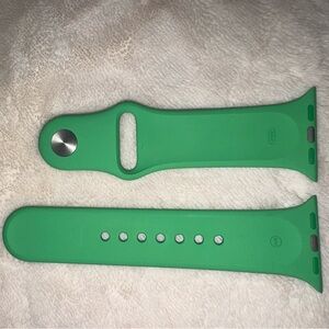 Apple Green Silicone Watch Band